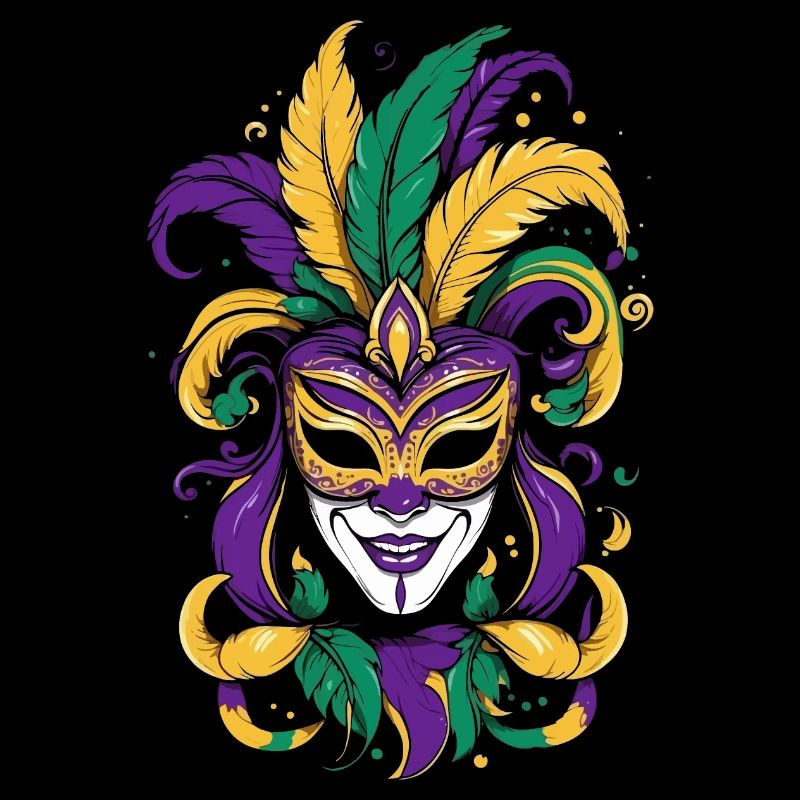 Mardi Gras Maske