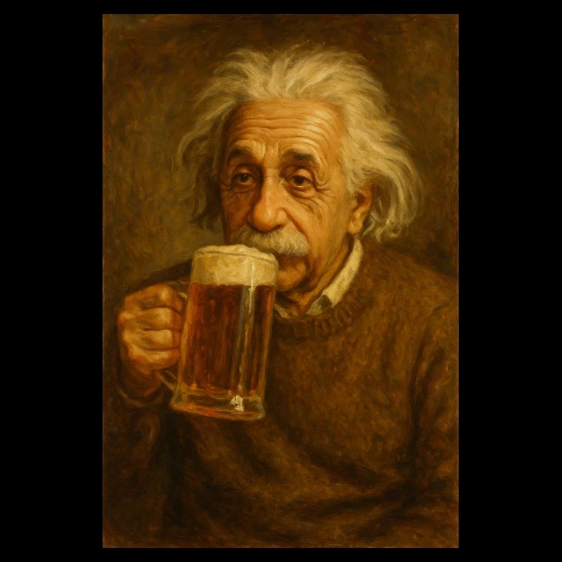 Einstein + Bier