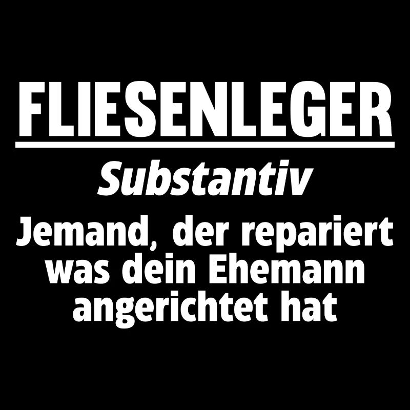 Fliesenleger Beruf Plattenleger Geschenk