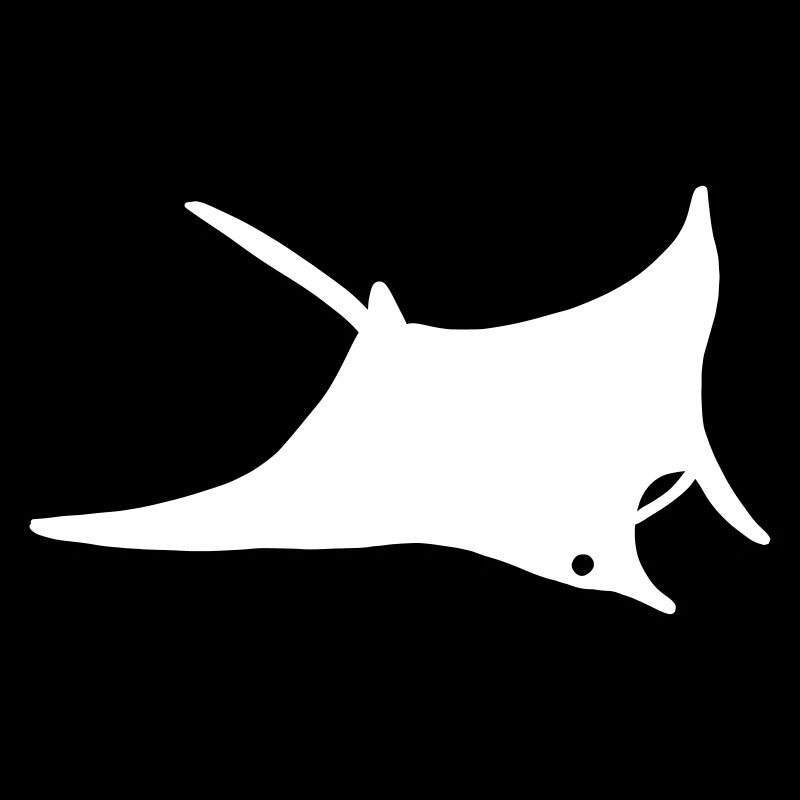 Dessin de raie manta