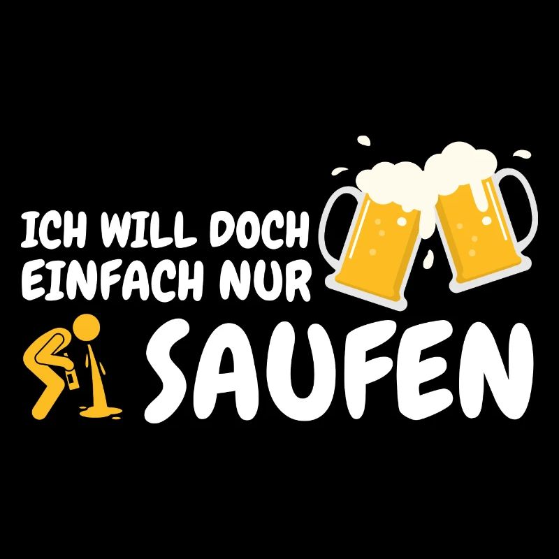 ich will einfach nur saufen party geschenk idee