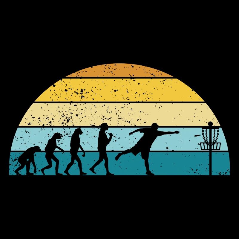 Disc Golf - Disc Golfing Player Ultimate Frisbee