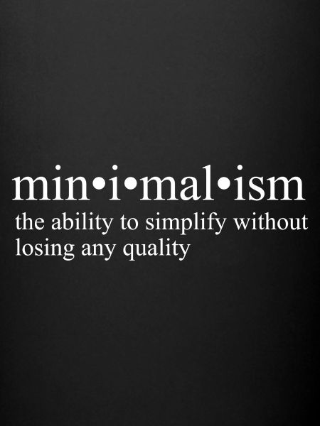 Minimalismus