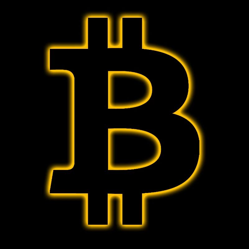 Shiny bitcoin