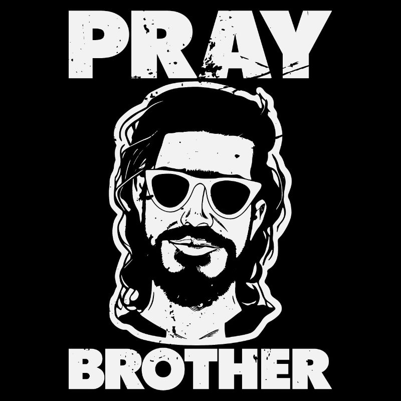 Priez frère - Cool Jesus Design
