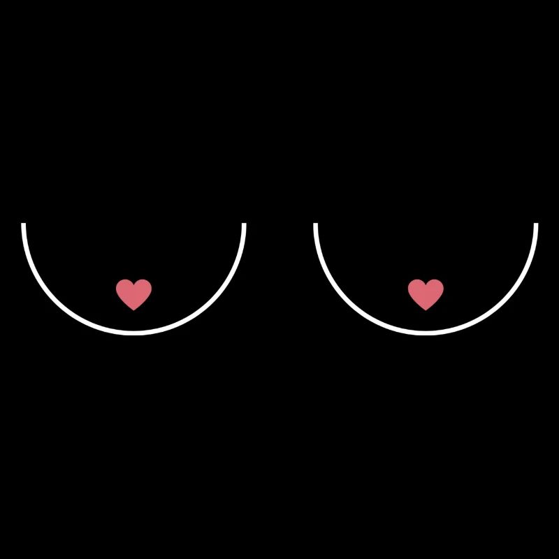Nipple Chest Boobs Déclaration Drôle d’idée de cadeau