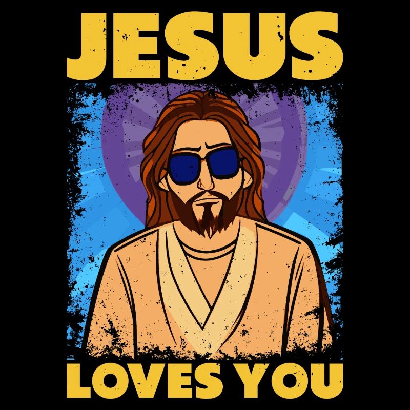 Jésus t’aime - Cool Jesus Design