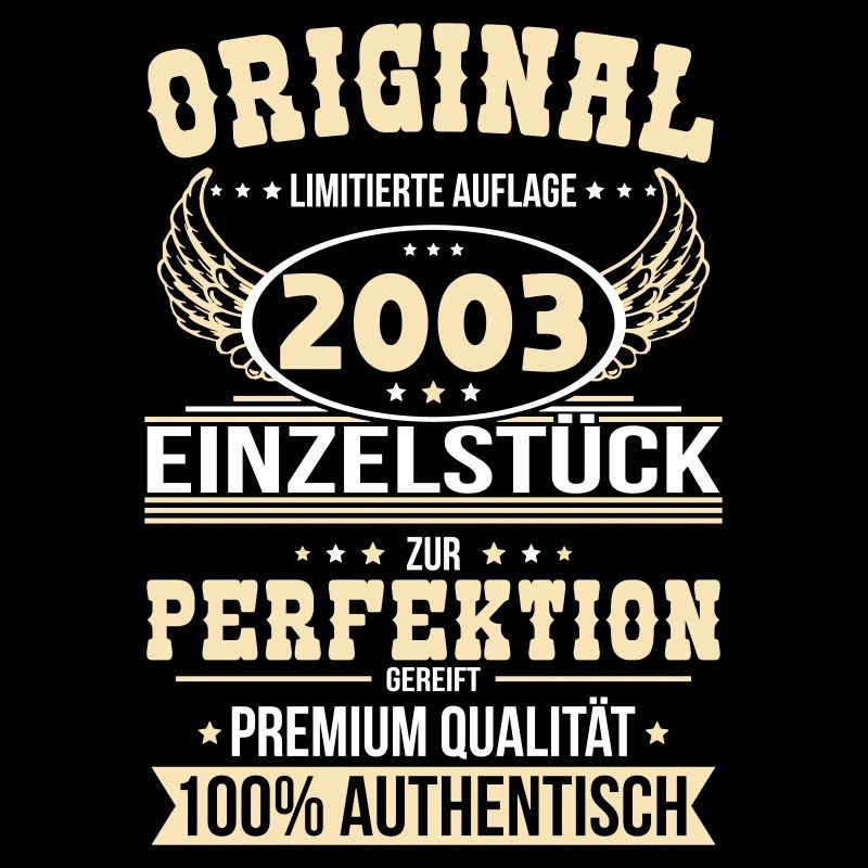 20e anniversaire - Pièce originale unique de 2003