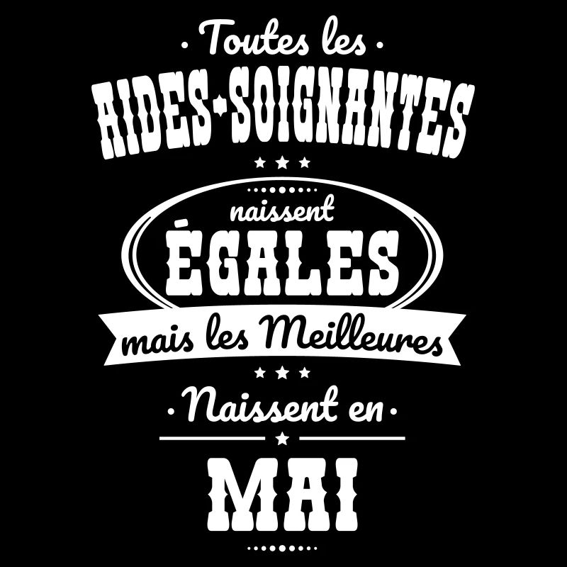 Aides-soignantes égales meilleures naissent Mai