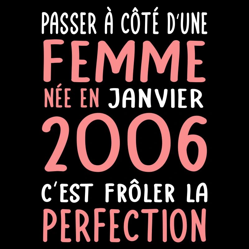 Anniversaire 18 ans - Née en Janvier 2006