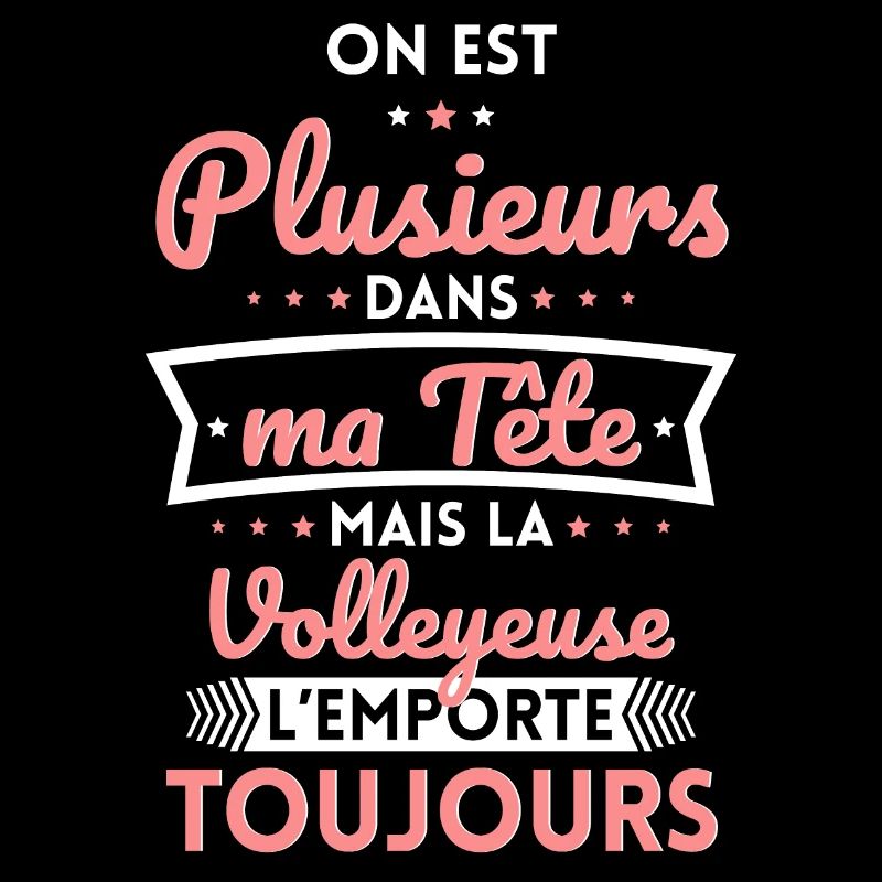 Plusieurs dans tête la Volleyeuse l'emporte