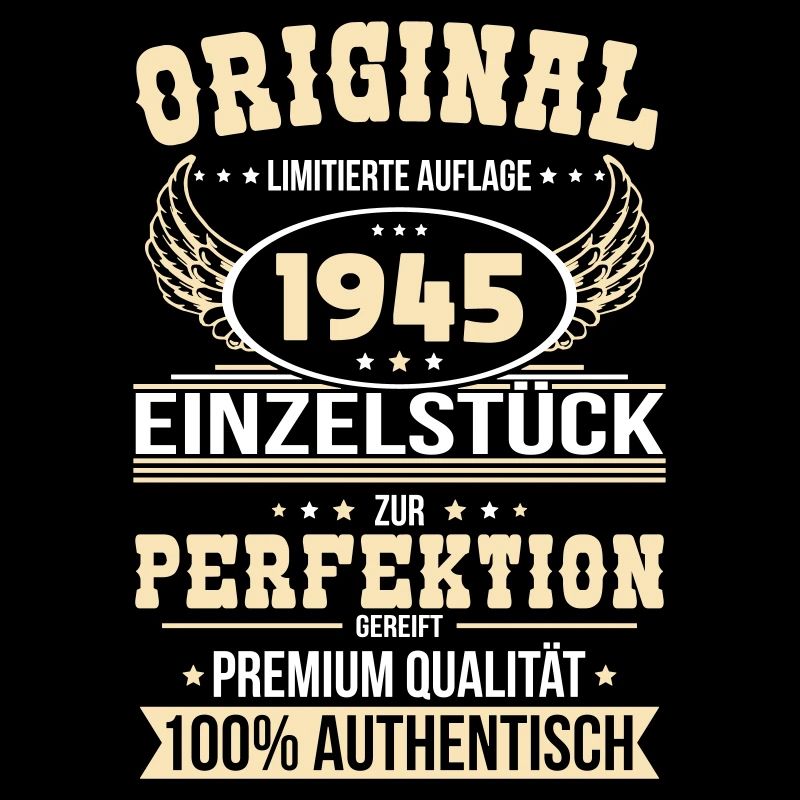 80th Birthday - Original 1945 Unique Piece