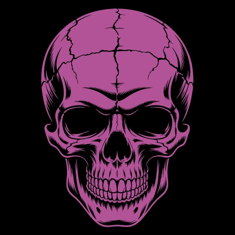 Big grinning skull