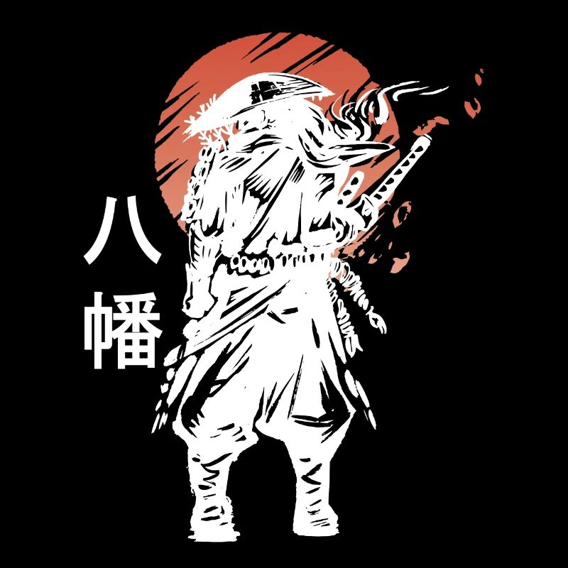 Le dieu japonais Hachiman