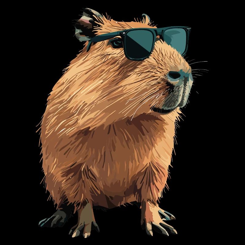 Capybara With Sunglasses