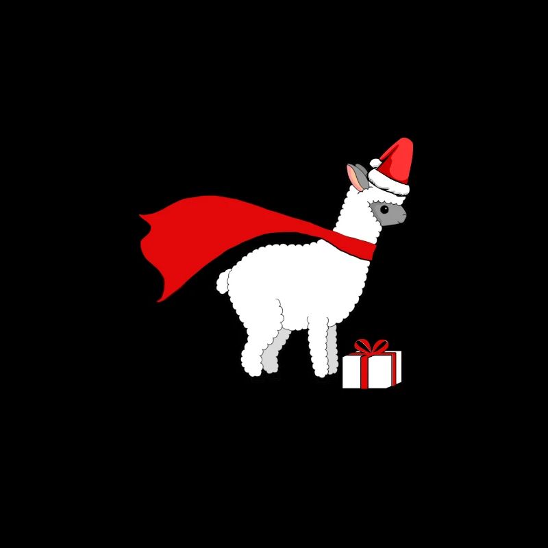 Weihnachts Alpaka