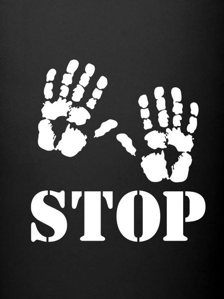 Stop - Handprints