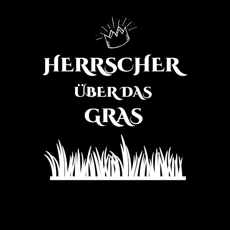 Ruler over grass gift turf crown king