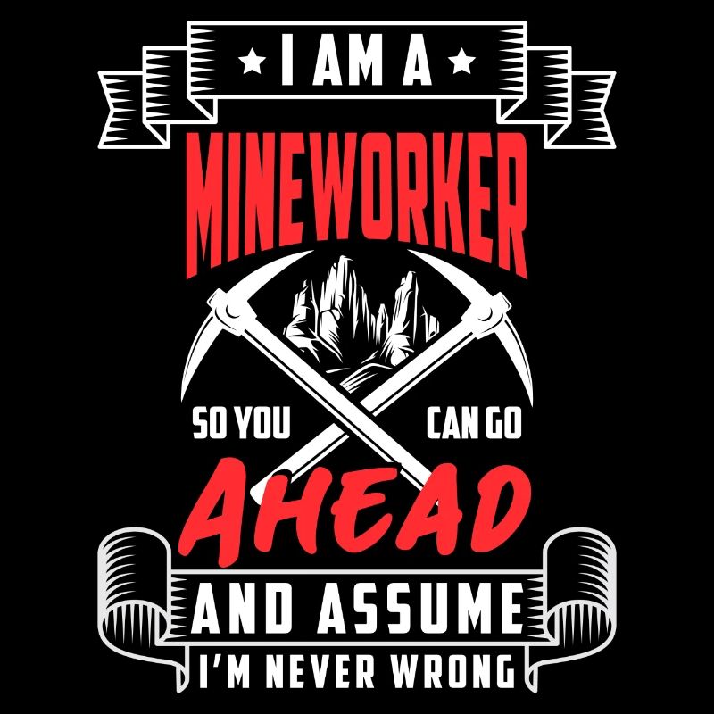 Bergmann Schaufel Hacke Grube