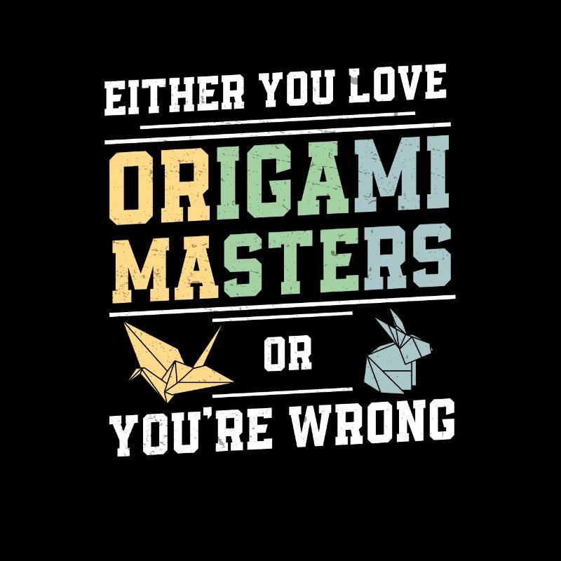 Entweder du liebst Origami-Meister oder du irrst