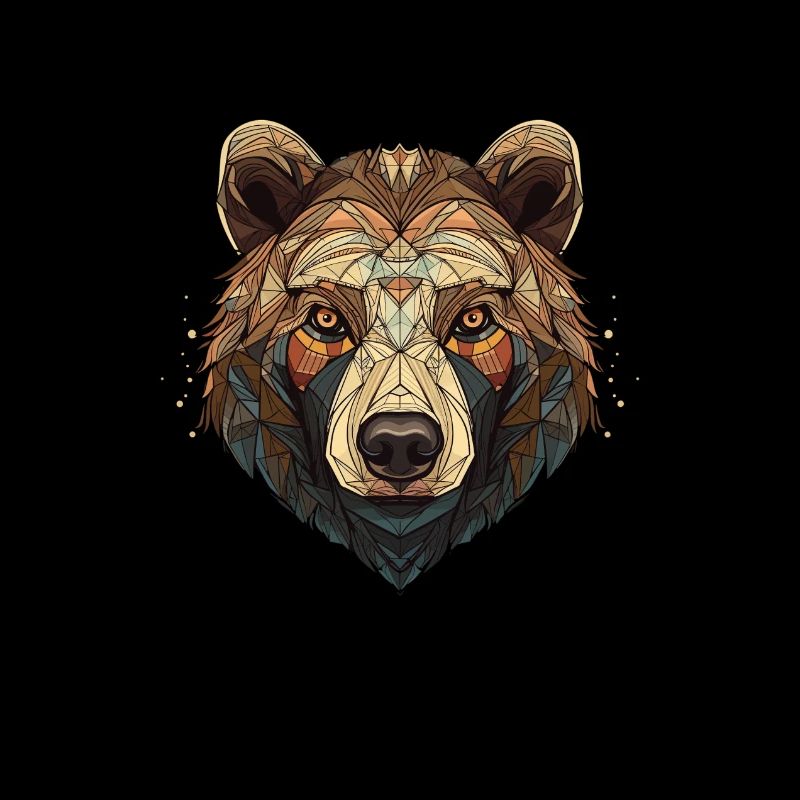 Polygon Brown Bear