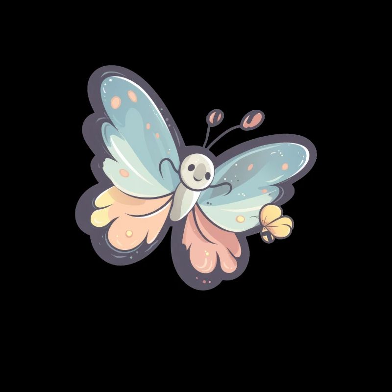 Petits enfants papillon