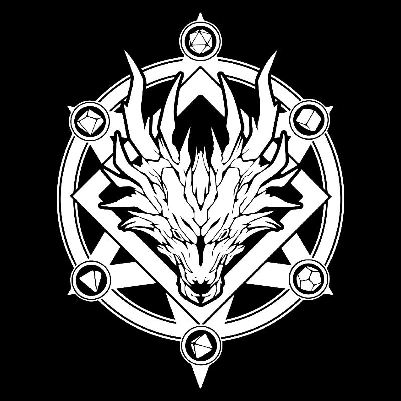 Magic circles Emblem Dragon