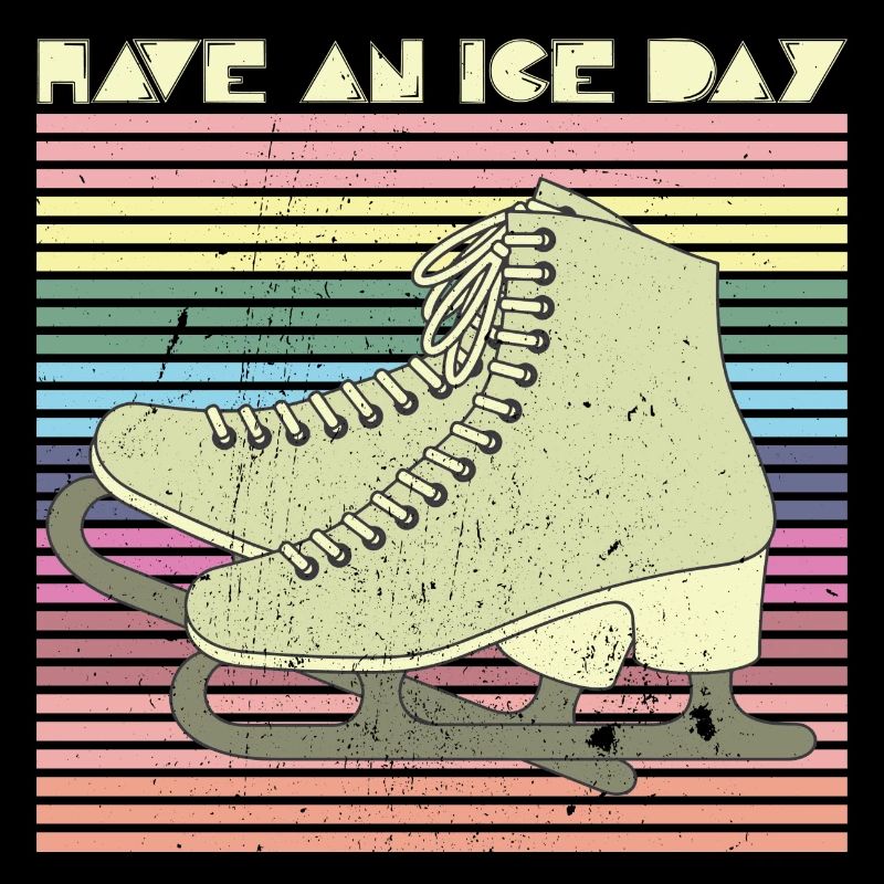 Schlittschuh Eiskunstlauf Eisbahn Winter Sport