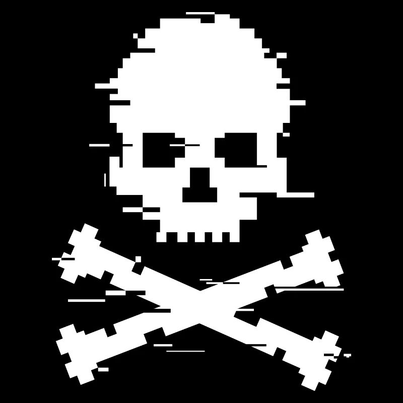 Glitch skull