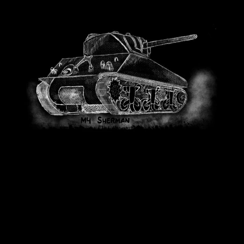 WW2 Panzer M4 Sherman