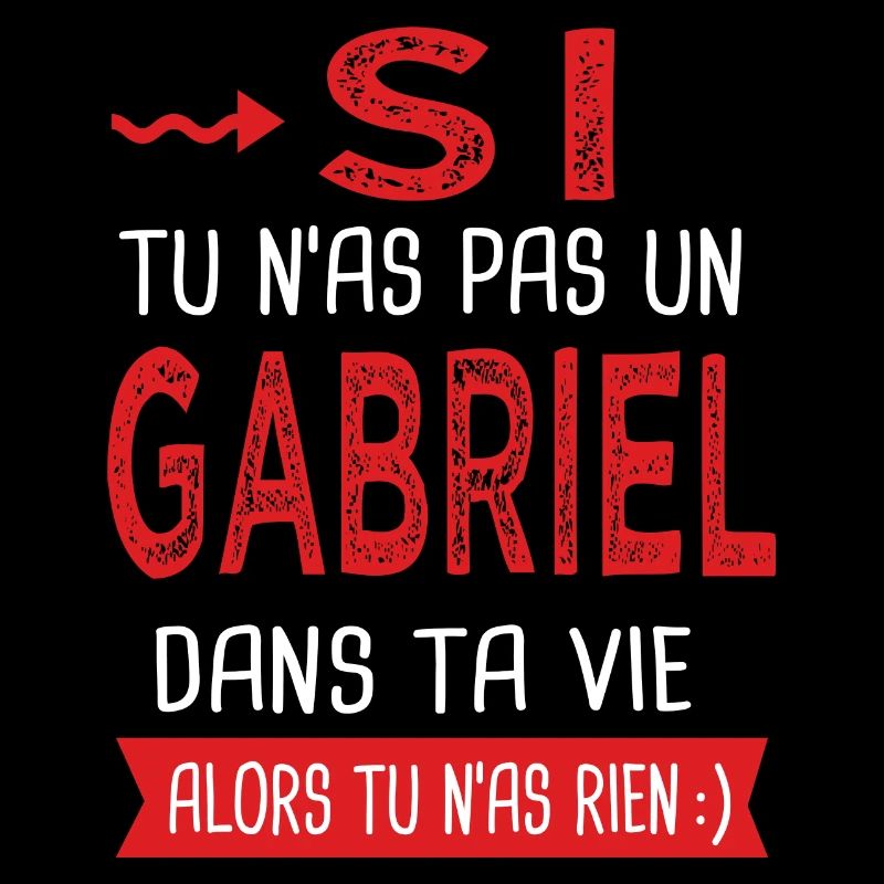 Gabriel Si tu n as pas un gabriel Cadeau Humour