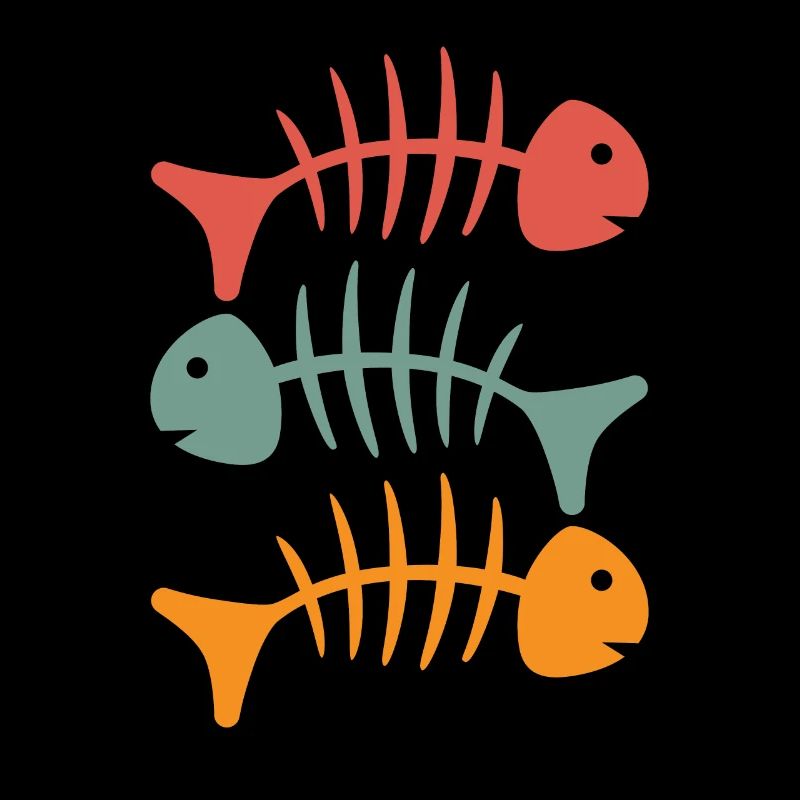 Chevrons, superbe conception de canne à pêche
