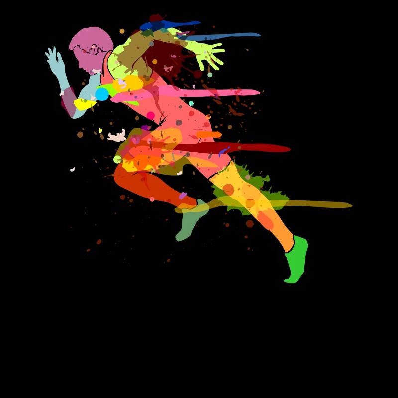 Sprinter, coureur de jogging