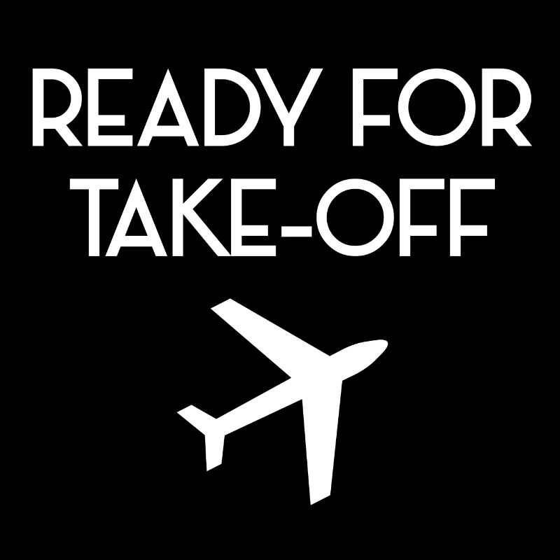 Ready for take off plane flight attendant