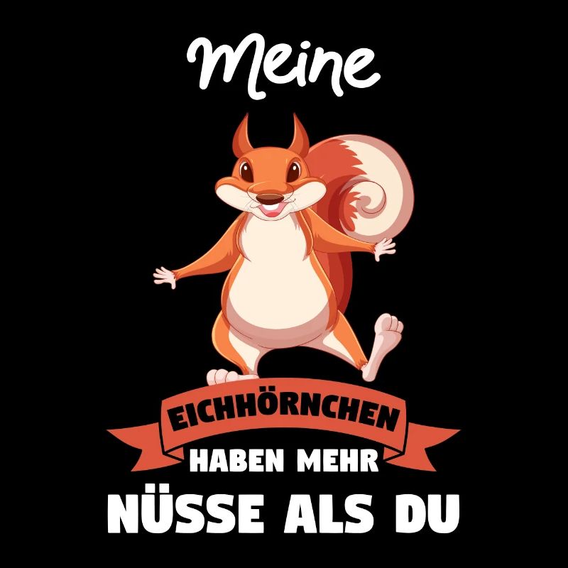 Eichhörnchen Tier Eichhörnchenliebhaber Geschenk