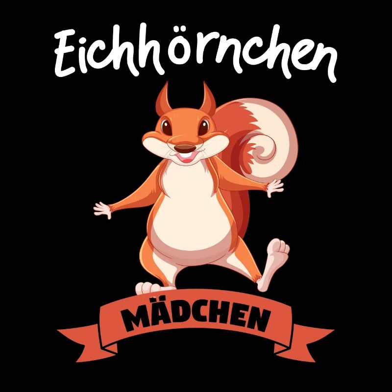 Eichhörnchen Mädchen Eichhörnchen Liebhaberin