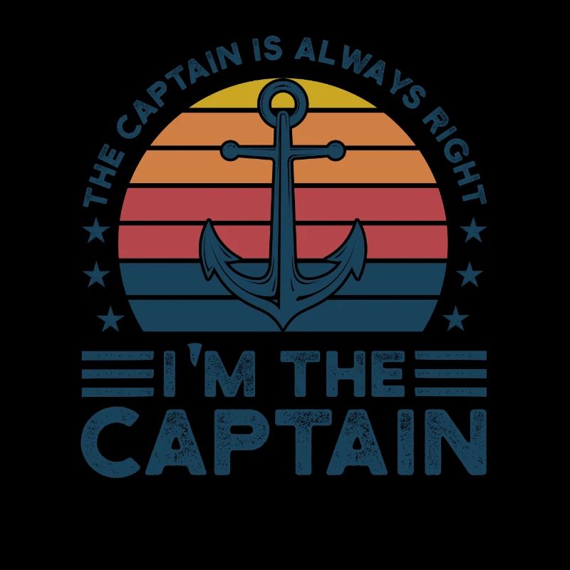 Captain Captains Boating Gift