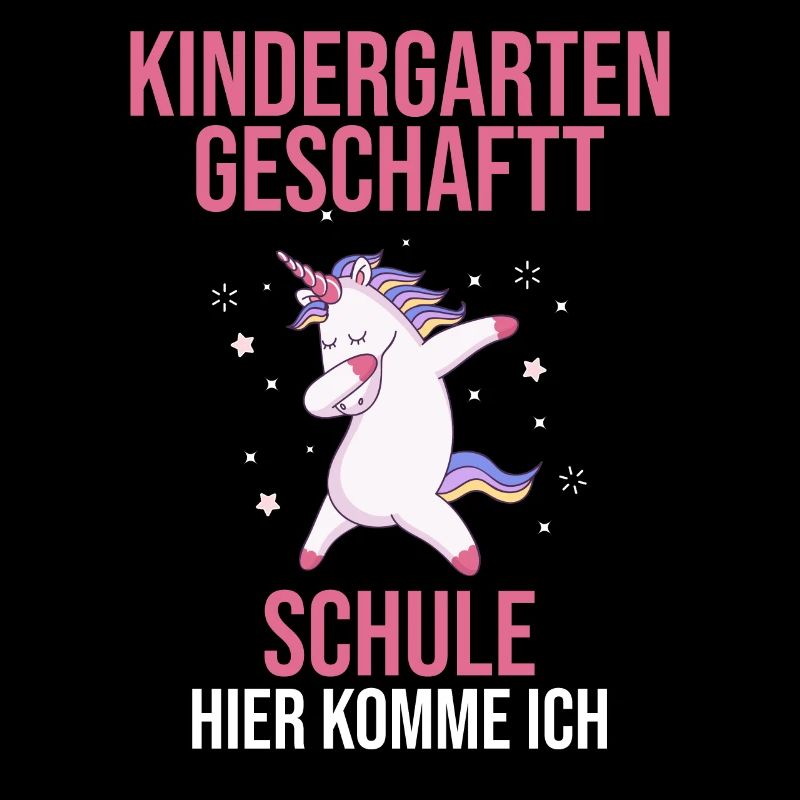 Schulkind Einhorn Schulstart Geschenk