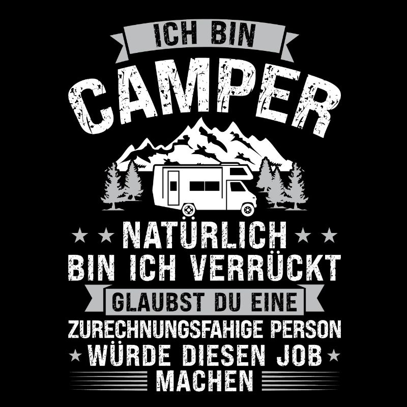 Campen camper Wanderung Geschenk