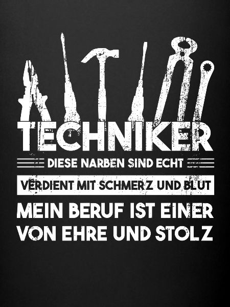 Techniker Beruf Technik Geschenk
