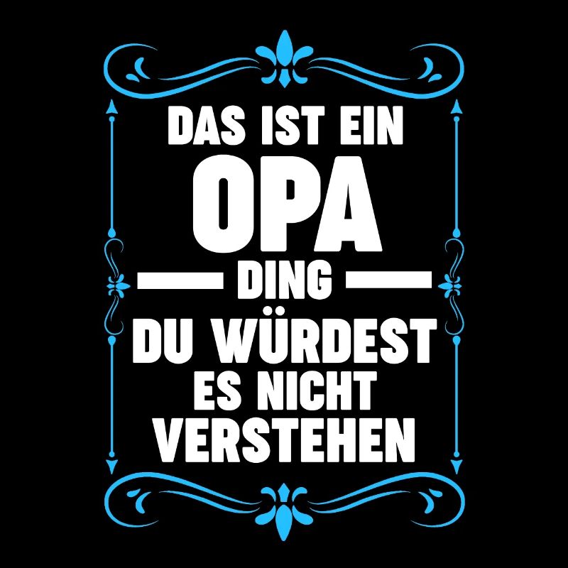 Opa Großvater Großeltern Geschenk