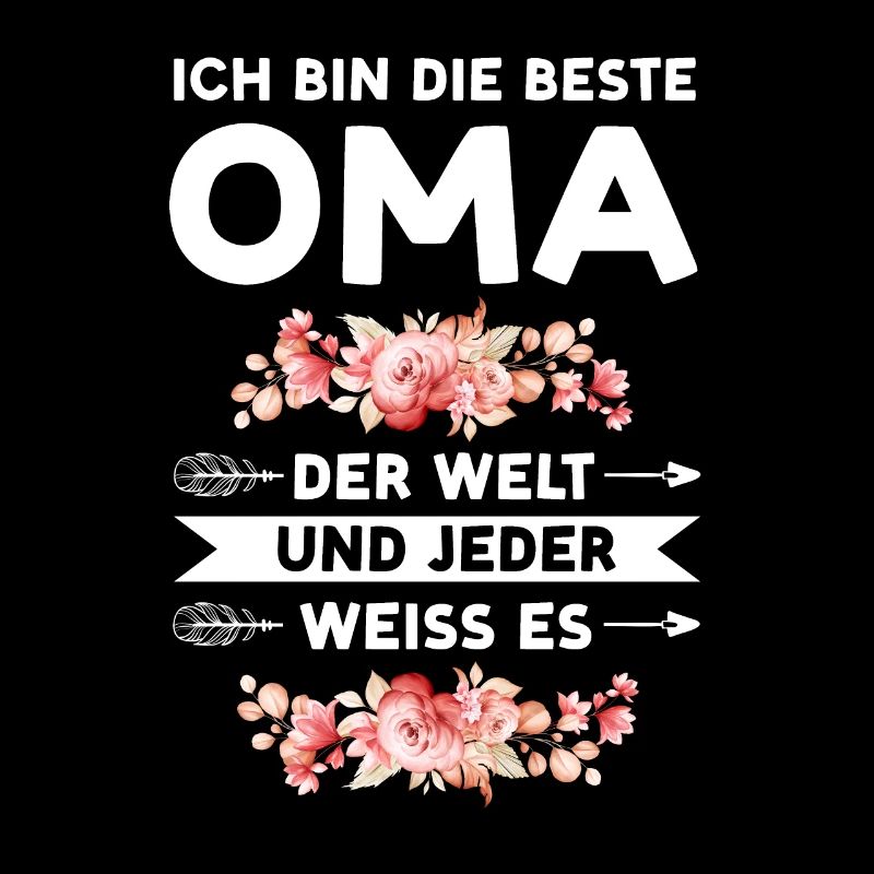 Oma Großmutter Enkelkinder Geschenk