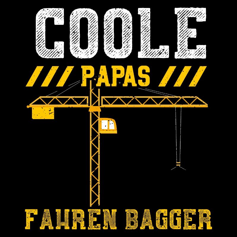 Coole Papas Fahren Bagger