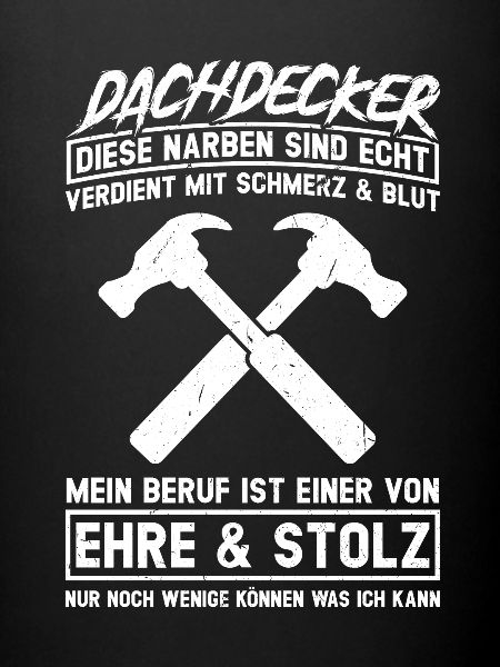 Dachdecker Beruf Dachdecken Geschenk