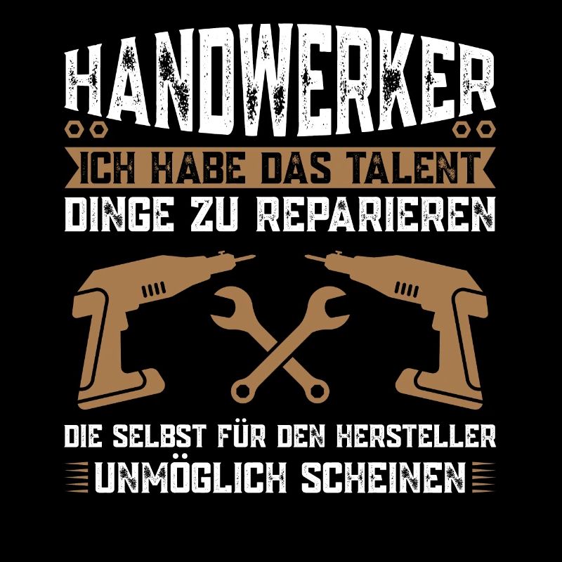 Handwerker Beruf Handwerk Geschenk