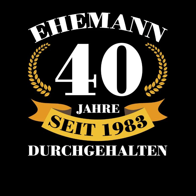 40. Hochzeitstag Ehemann Rubinhochzeit Geschenk