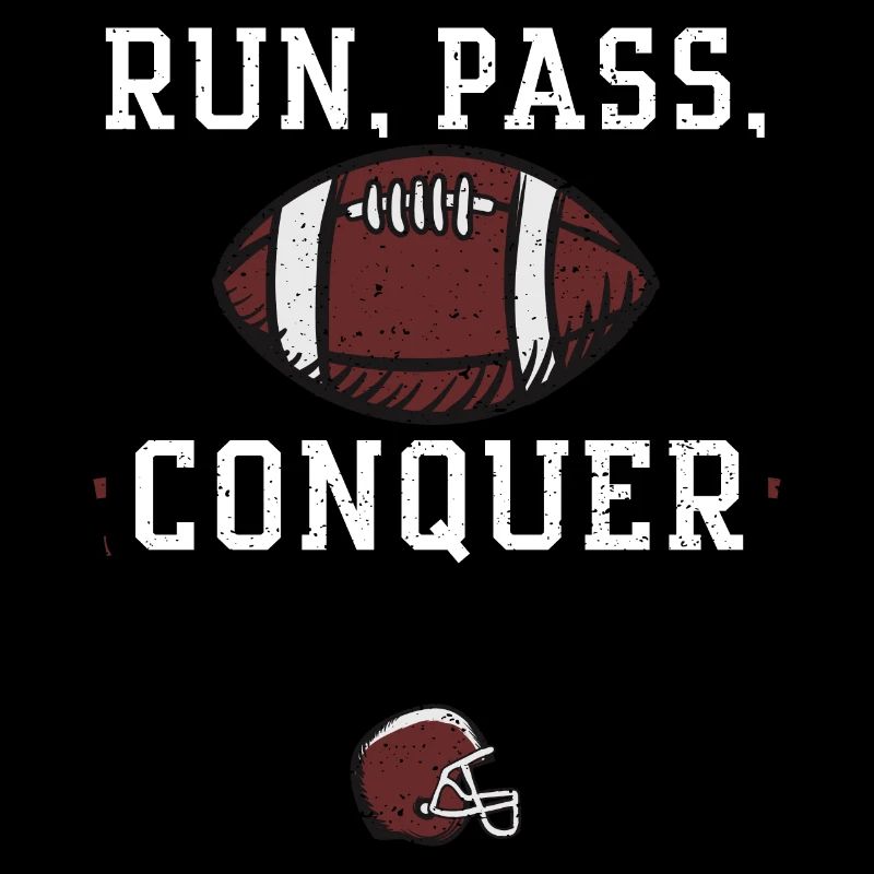 Run, pass, conquer - Football