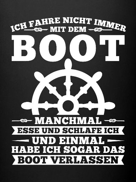 Boot Kapitän booten Geschenk