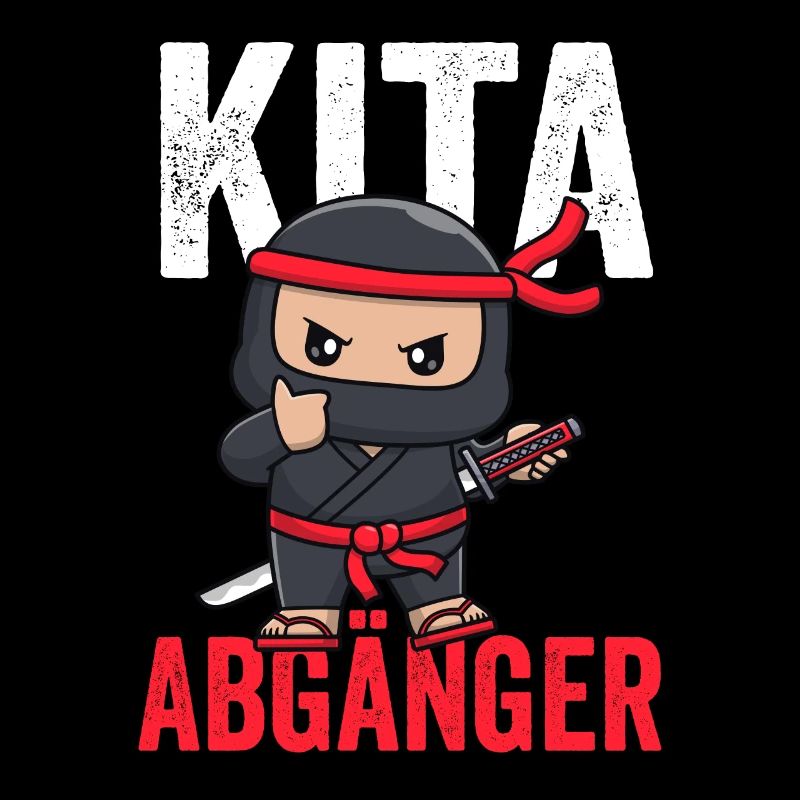 Kindergarten Ninja Kindergartenkind Geschenk