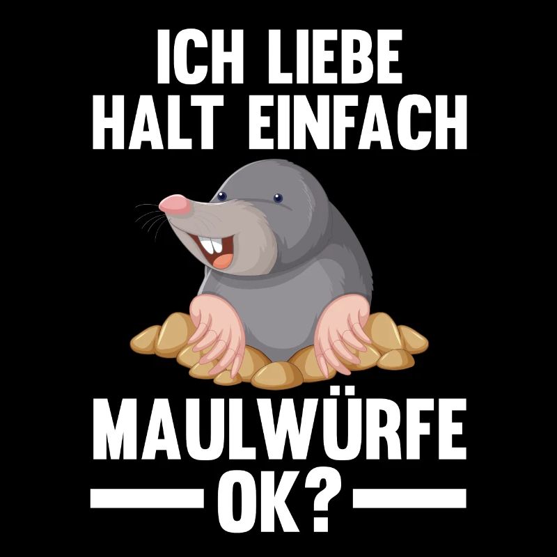 Maulwurf Garten Maulwürfe Geschenk